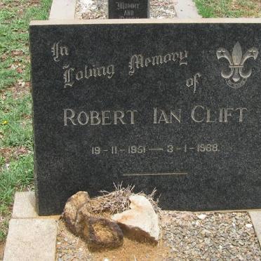 CLIFT Robert Ian 1951-1968
