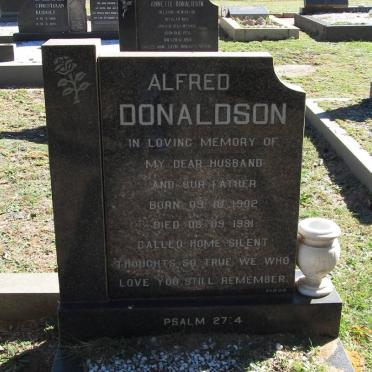 DONALDSON Alfred 1902-1981