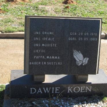 KOEN Dawie 1970-1989