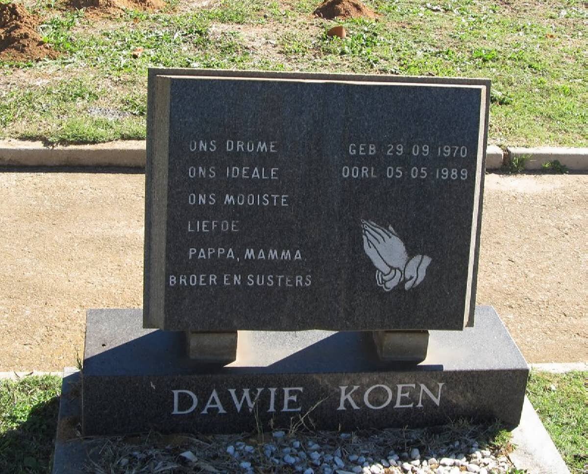 KOEN Dawie 1970-1989