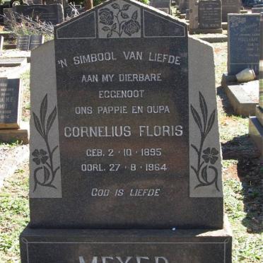 MEYER Cornelius Floris 1895-1964