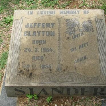 STANDER Jeffery Clayton 1954-1955