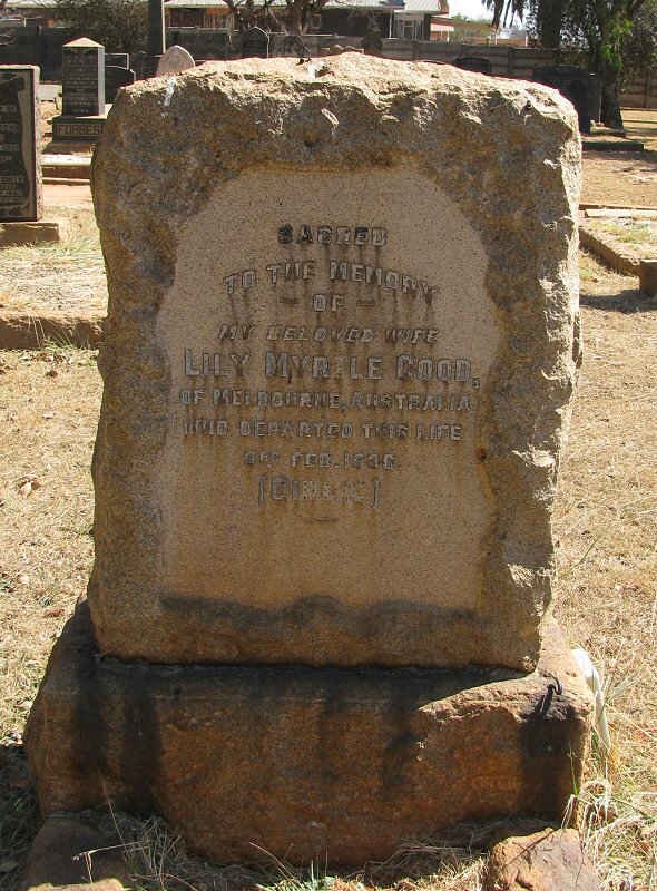 GOOD Lily Myrile -1946?