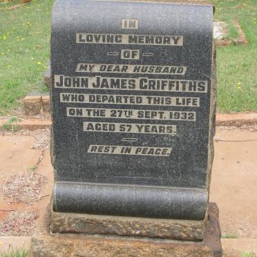 GRIFFITHS John James -1932