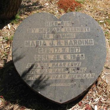 HARDING Maria J.H. 1917-1945