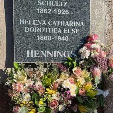 HENNINGS Louis William Schultz 1862-1926 &amp; Helena Catharina Dorothea Else 1868-1940