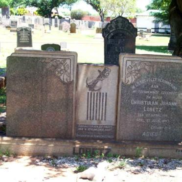 LORETZ Christiaan Johann 1911-1943