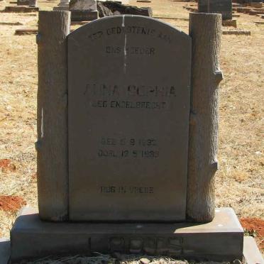 LOOTS Anna Sophia nee ENGELBRECHT 1882?-1933