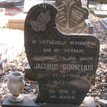 SWANEPOEL Jacobus Cornelius 1926-1986