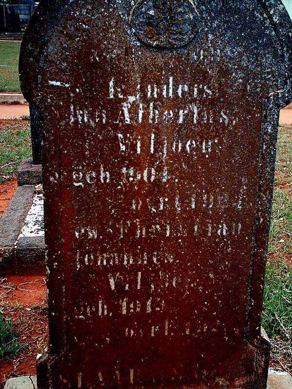 VILJOEN ? Albertus  -1934 :: VILJOEN ? Johannes 1919-?