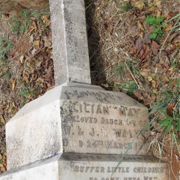 WALKER Lilian May -1907