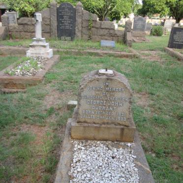 DURRANT George John 1921-1922