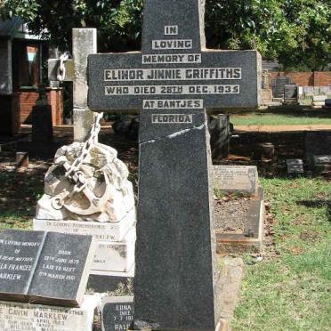 GRIFFITHS Elinor Jinnie -1935