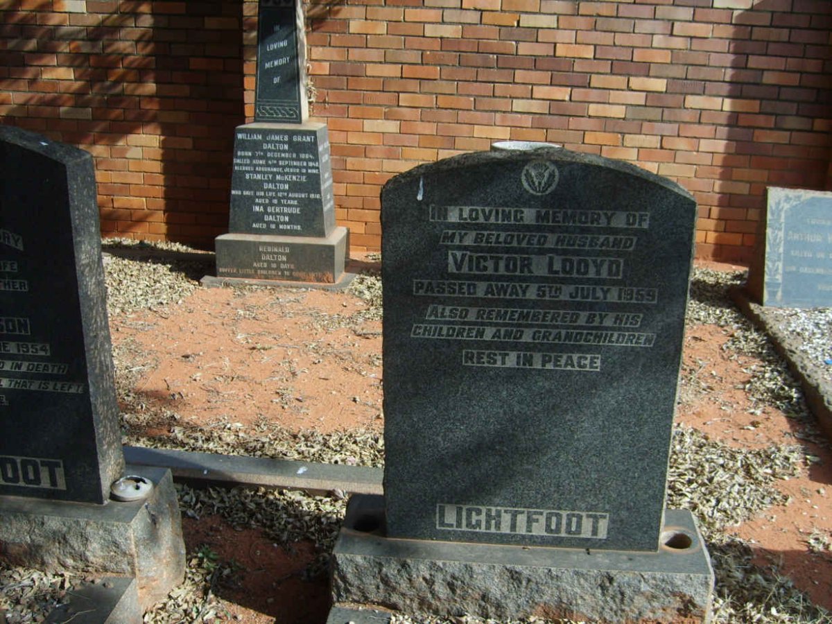 LIGHTFOOT Victor Lodyd -1959