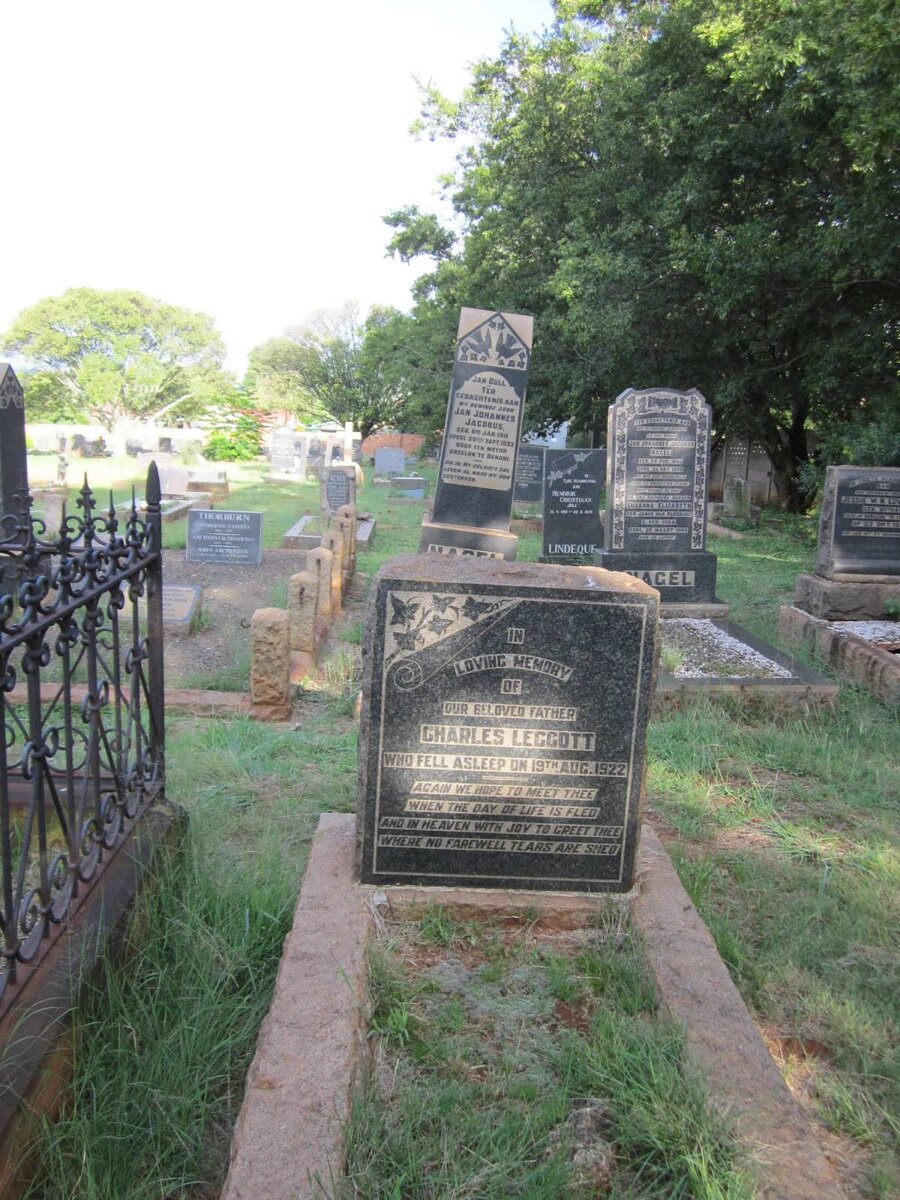 LEGGOTT Charles -1922