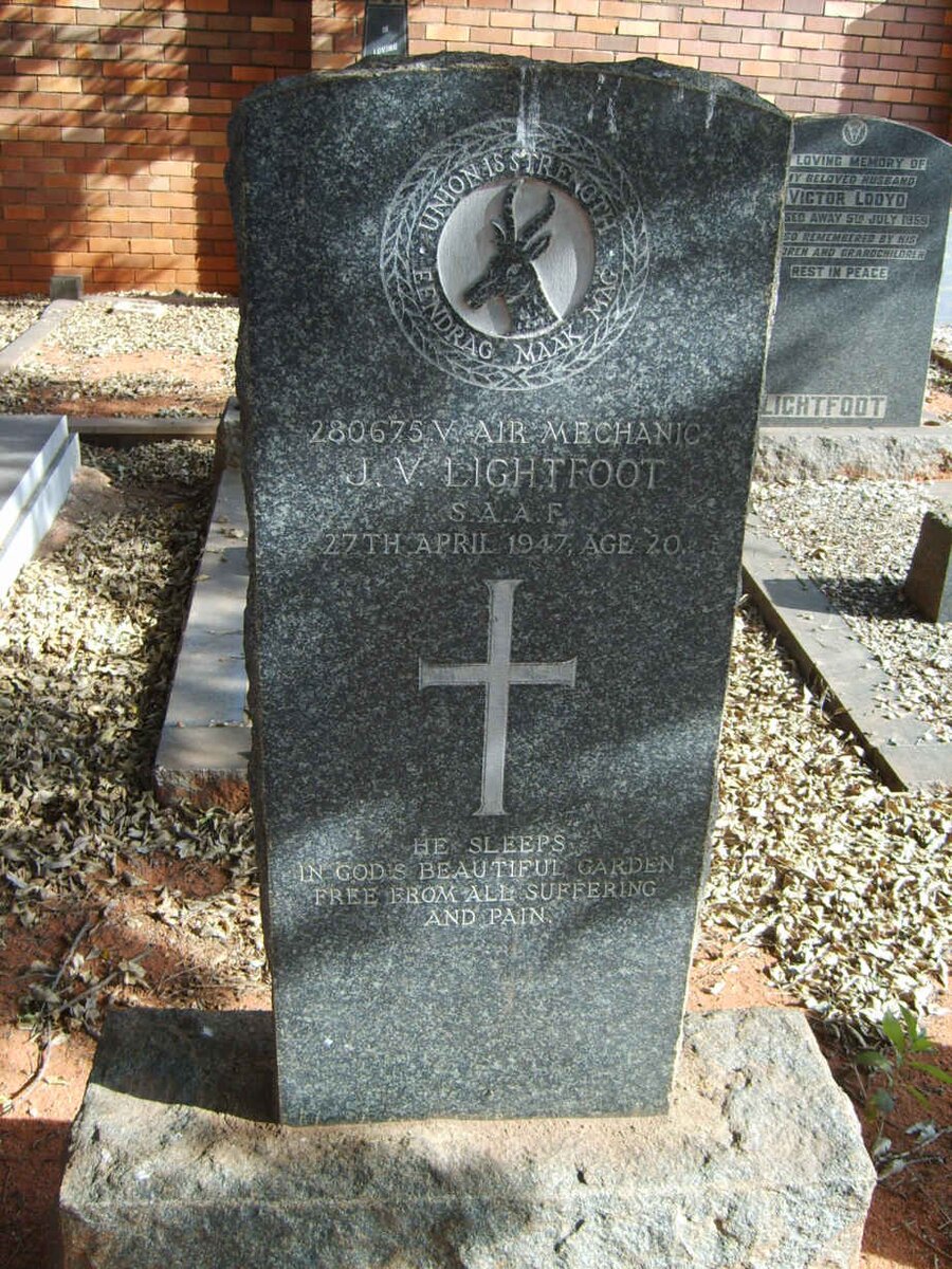 LIGHTFOOT J.V. -1947