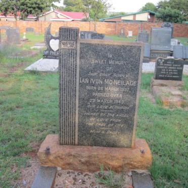MCNEILAGE Ian Ivon 1937-1943