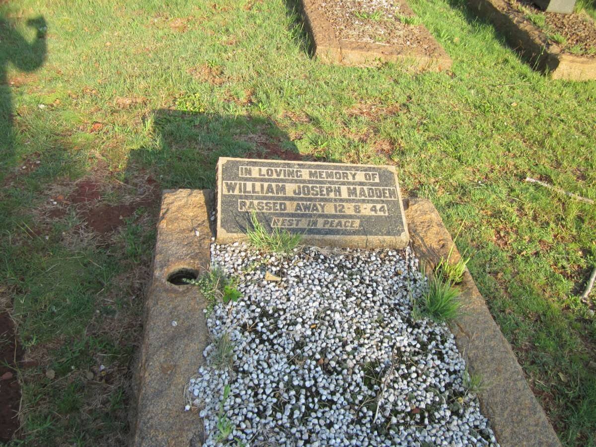 MADDEN William Joseph -1944