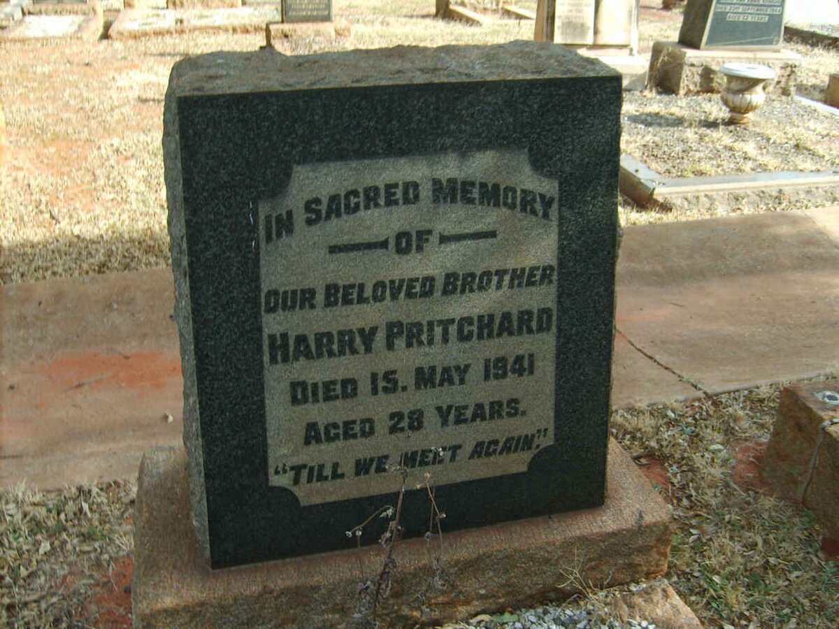 PRITCHARD Harry -1941