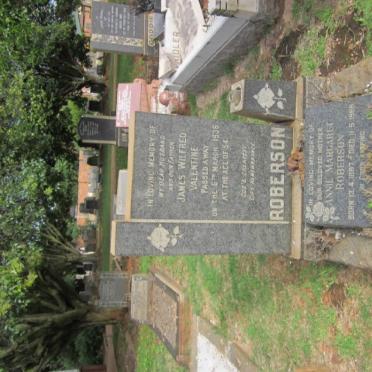 ROBERSON James Wilfred Valentine -1936 &amp; Annie Margaret 1887-1966