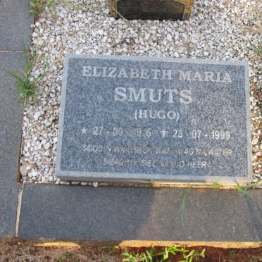 SMUTS Elizabeth Maria nee HUGO 1896-1999