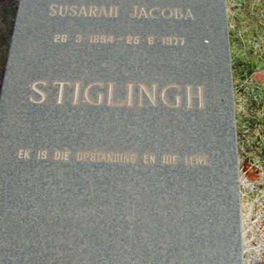 STIGLINGH Susarah Jacoba 1894-1977