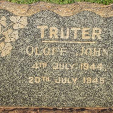 TRUTER Oloff John 1944-1945