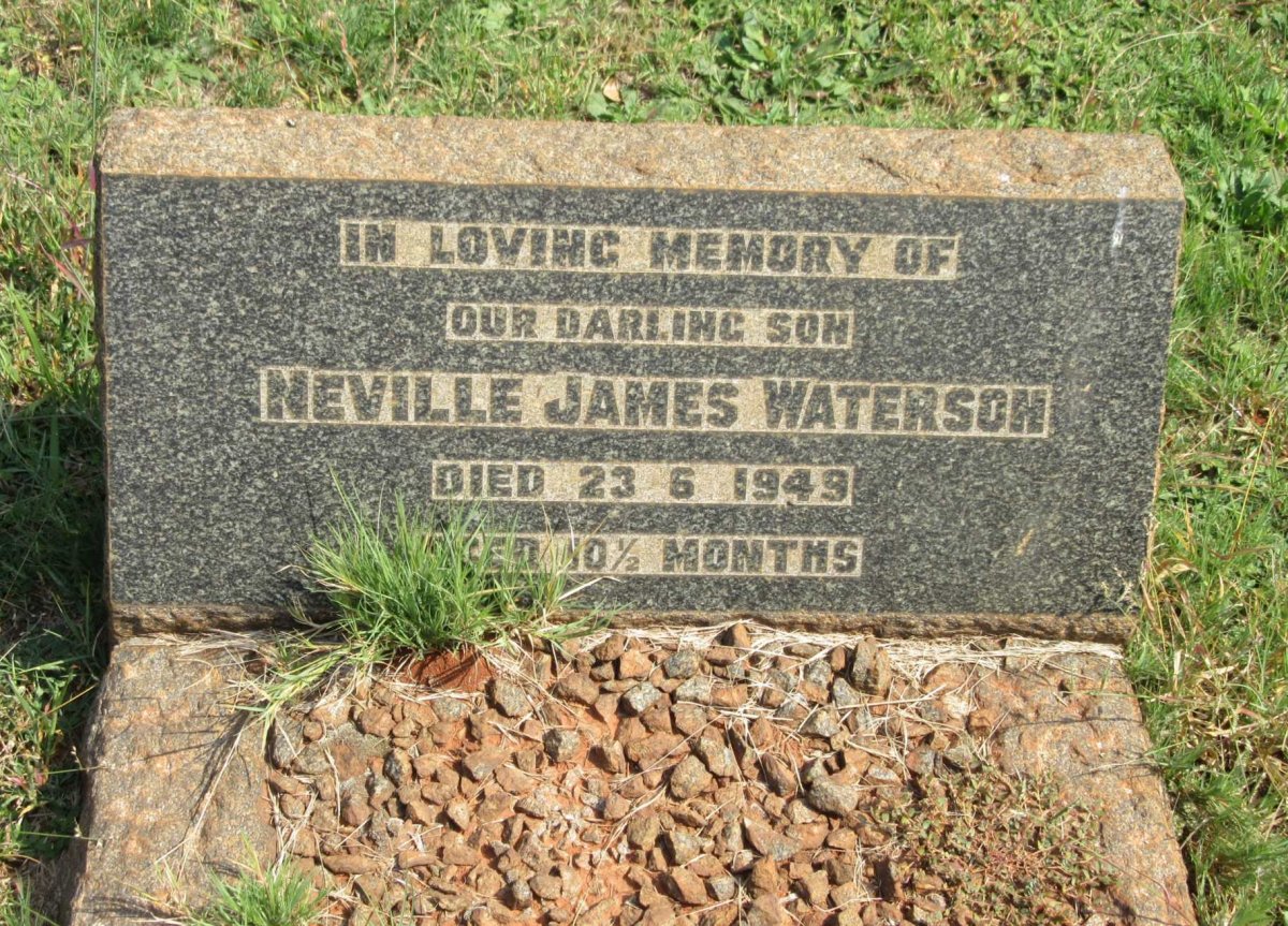 WATERSON Neville James -1949