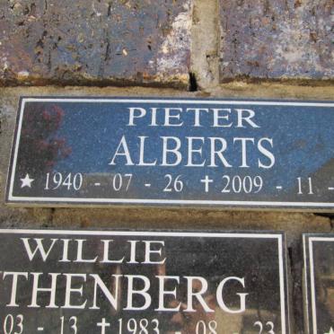 ALBERTS Pieter 1940-2009