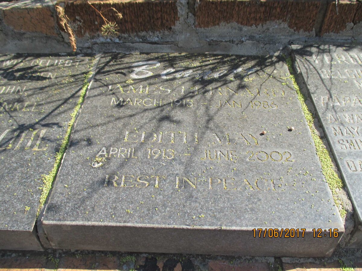 BENNETT James Bernard 1913-1986 &amp; Edith May 1913-2002