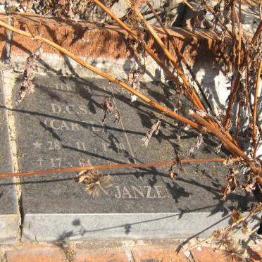 JANZEN D.C.S. 1930-1994