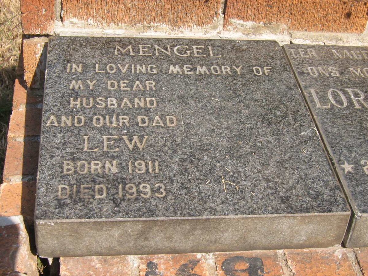 MENGEL Lew 1911-1993