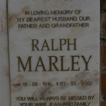 MARLEY Ralph 1916-2002