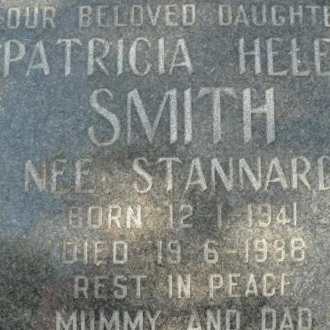 SMITH Patricia Helen nee STANNARD 1941-1988