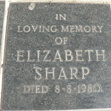 SHARP Elizabeth -1980