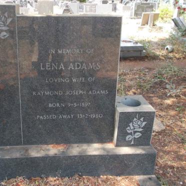 ADAMS Lena 1897-1980