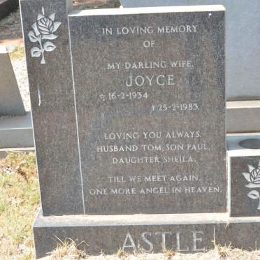 ASTLE Joyce 1934-1983