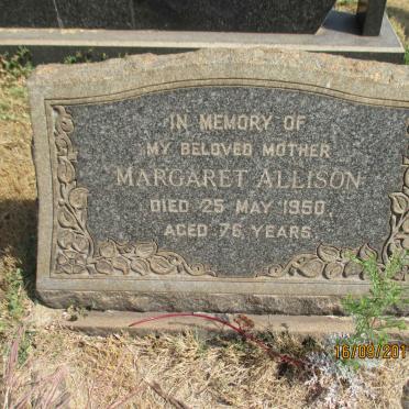 ALLISON Margaret -1950