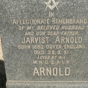 ARNOLD Jarvist 1880-1951