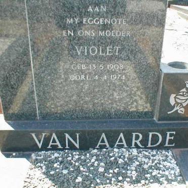 AARDE Violet, van 1908-1974