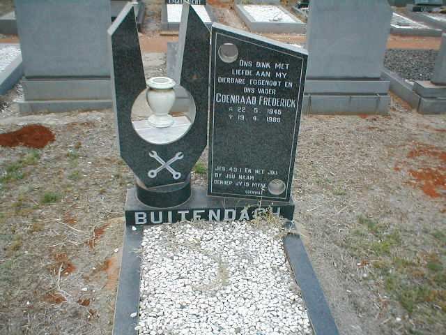 BUITENDAGH Coenraad Frederick 1945-1988