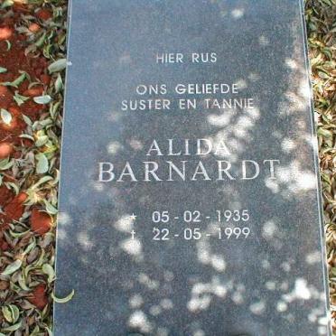 BARNARDT Alida 1935-1999