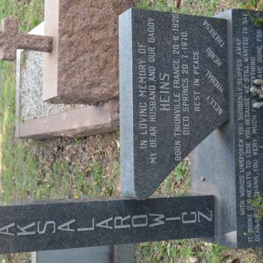 BAKSALAROWICZ Heins 1926-1970