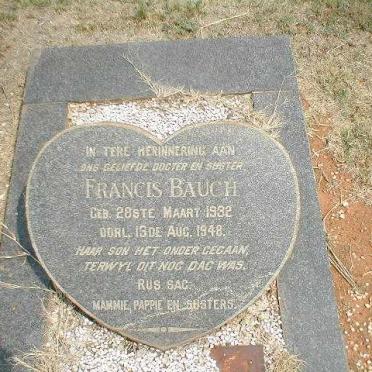 BAUCH Francis  1932-1948