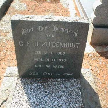 BEZUIDENHOUT C.F. 1900-1970