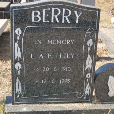 BERRY L.A.E. 1910-1995