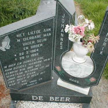 BEER, de surnames :: DE BEER vanne