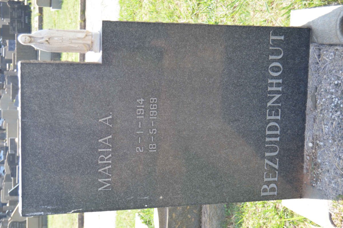 BEZUIDENHOUT Maria A. 1914-1969