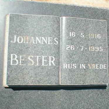 BESTER Johannes 1916-1995