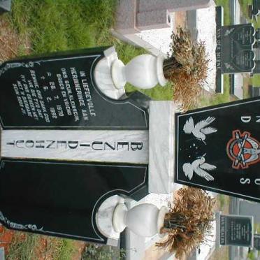 BEZUIDENHOUT Barend Petrus 1970-1992